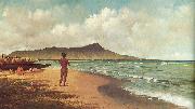 unknow artist Hawaiians at Rest, Waikiki oil painting reproduction